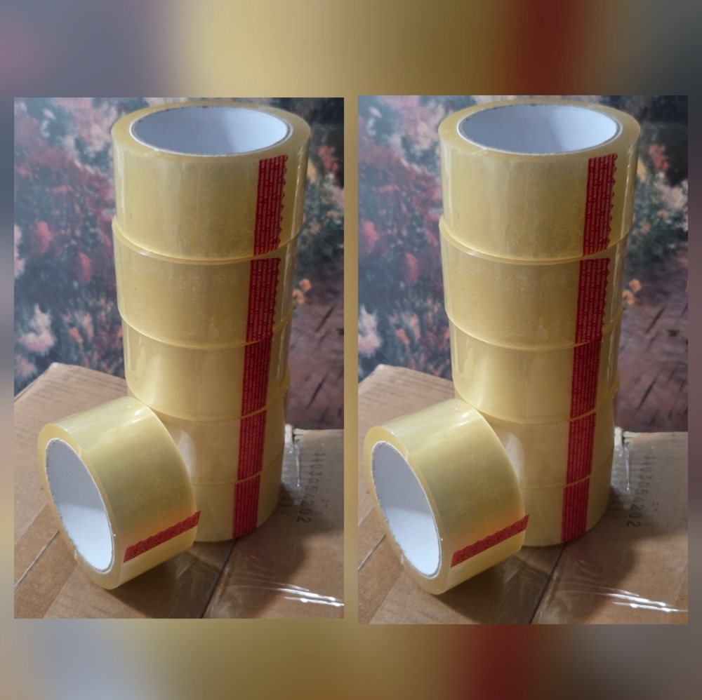 12 rolls  Clear Packing Tape Set 2" x 55 Yard (165ft)